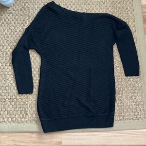 White House Black Market size s off the shoulder sweater